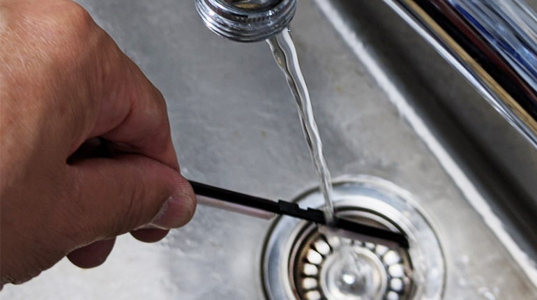 Rinsing an absorber